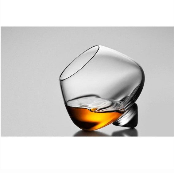 Wide Belly Whiskey Glass