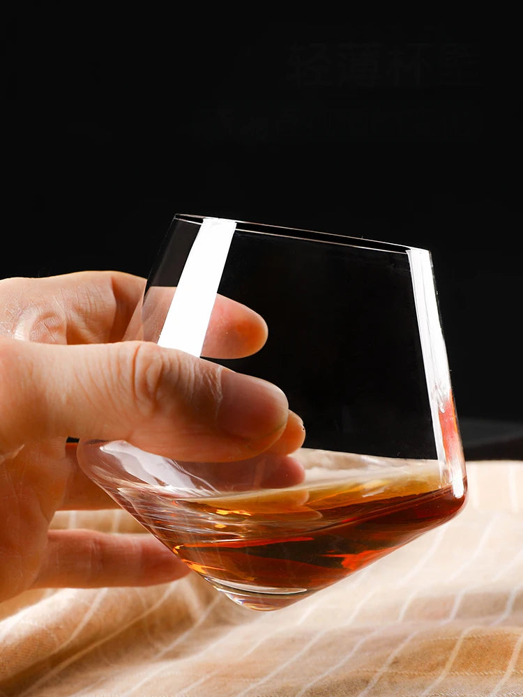 Wide Belly Whiskey Glass